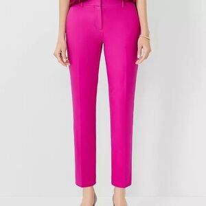 No longer available shade of pink Ann Taylor petite curvy fit pants